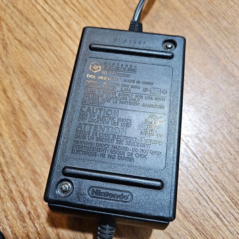 Nintendo Gamecube AC Adapter Power Supply Genuine Brand Made In Japan Excellent - Picture 8 of 11